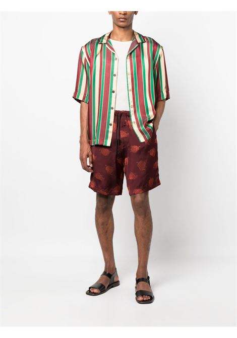 shorts in tessuto jaquard DRIES VAN NOTEN | Pantalone | PIPERI6369358
